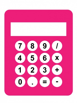calculator-pink-clipart